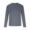 thumbnail image 4 of QIPOPIQ Mens UPF 50+ UV Sun Protection Shirts Outdoor Long Sleeve SPF Rash Guard for Fishing Hiking Swimming Running Clearance, 4 of 5