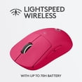 thumbnail image 4 of Logitech G PRO X SUPERLIGHT Wireless Gaming Mouse, Ultra-Lightweight, HERO 25K Sensor, 25,600 DPI, 4 of 4