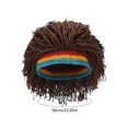 thumbnail image 2 of Cool Retro Hippie Wool Hat, Eye-Catching Dreadlock Wig Hat, Photo Props, Party Supplies, Stage Performance Accessories, 2 of 6