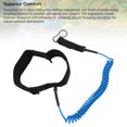 thumbnail image 4 of Surf Leash High Strength 10ft TPU Touch Fastener Paddleboard Leash for Small and Medium Sized Waves, 4 of 7