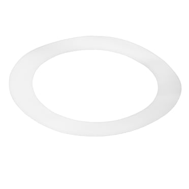 Milaget 1 Piece Bass Drum Door Hole Protector Pads Replacement Parts Easy to Use Improve White