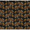 thumbnail image 4 of oneOone Organic Cotton Poplin Twill Fabric Fish Block Printed Craft Fabric BTY 42 Inch Wide, 4 of 4