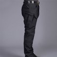 thumbnail image 5 of cllios Cargo Pantalon Homme Pantalon de Travail Militaire Multi-Poches Pantalon Tactique Extérieur Durable Travail Randonnée Pantalon Résistant à l'Eau Pantalon de Voyage avec Multi-Poches, 5 of 5