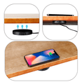 thumbnail image 2 of 15W Invisible Wireless Charger 20MM Air Separation Fast Charging Easy Installation Quick Charger,1 * wireless charger 3 * screw,Black, 2 of 7