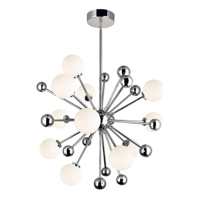 CWI Lighting Lustre 11 Lumières avec Finition Nickel Poli