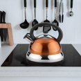 thumbnail image 3 of GROWTH TANK 3L Tea Pot Loud Whistling Kettle for Electric Cooktop Induction Orange, 3 of 9