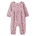 thumbnail image 1 of George Baby Girls' French Terry Romper, 1 of 2