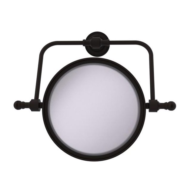 Allied Brass RDM-4-3X-ORB 3X Miroir de Maquillage Mural Pivotant Collection Rétro Dot Diamètre 8 Po avec Grossissement Bronze Huilé