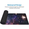 thumbnail image 5 of Extended Large Mouse Pad, XL Gaming Mousepad 31.5 x 11.8 Inch, Big Computer Keyboard Desk Pad, Waterproof Mouse Mat with Stitched Edges and 3mm Thick Long Non-Slip Base for Office Gaming, Galaxy, 5 of 5