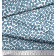 thumbnail image 3 of Soimoi Rayon Fabric Witch Face Halloween Decor Fabric Printed Yard 42 Inch Wide, 3 of 3
