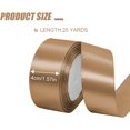 thumbnail image 2 of ORUYROP 1-1/2 Inch Wide Double Face Satin Ribbon-25 Yards，Gift Bag Decoration Wedding Chair Back Handmade Bow (Light Brown), 2 of 7