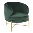 thumbnail image 1 of Chloe Glam Accent Chair by LumiSource, 1 of 8