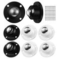thumbnail image 2 of 8pcs Adhesive Caster Wheels Mini Caster Wheels Swivel Wheels Stick On Wheels Universal Wheels For Home Appliance, 2 of 5