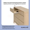 thumbnail image 4 of Storkcraft Horizon Commode 6 tiroirs, Bois flotté, 4 of 11