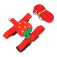 thumbnail image 1 of Harness Leash, Nylon Double Strap Comfortable  Harness  For Chinchillas S,M, 1 of 8