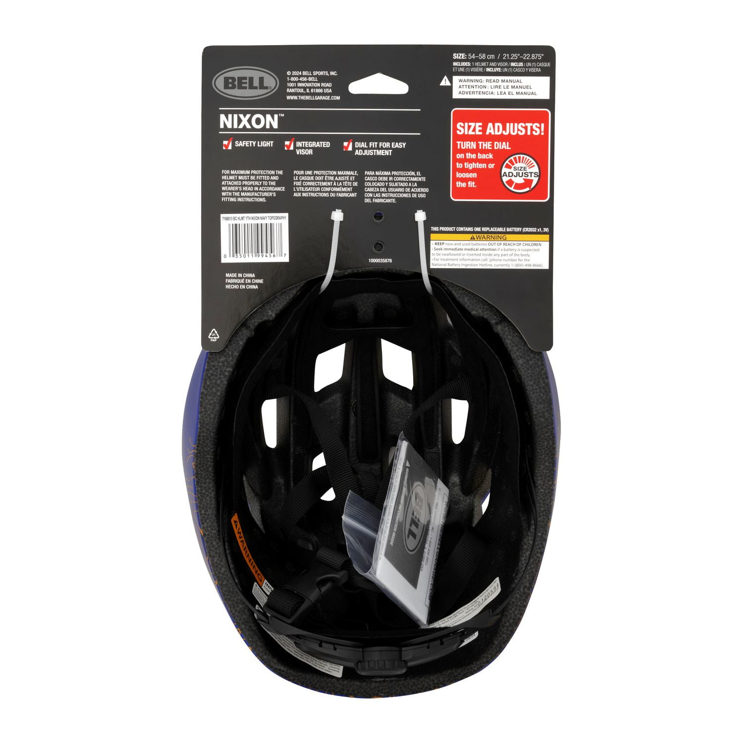 Casque de vélo pour jeunes Nixon par Bell Sports