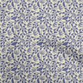 thumbnail image 1 of oneOone Viscose Jersey Dark Blue Fabric Asian Block Print Fabric For Sewing Printed Craft Fabric By The Yard 60 Inch Wide, 1 of 4