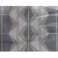 thumbnail image 4 of oneOone Georgette Viscose Fabric Triangle & Hexagon Geometric Print Sewing Fabric BTY 42 Inch Wide, 4 of 4