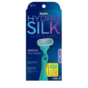 Schick Hydro Silk Sensitive Skin Razor with Bonus Eyebrow Razor