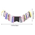 thumbnail image 2 of HEALEEP Reusable Mexican Carnival Dining Chair Full Flag for Indoor Outdoor Party Use, 2 of 6
