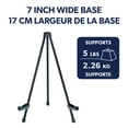 thumbnail image 3 of Quartet Table Top Instant Easel Black, 3 of 5