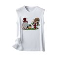 thumbnail image 4 of Daisyyozoid Chandail de Pâques Heureux pour Femmes Mode Décontractée Sans Manches Imprimé Chandails pour Dames Gilet, 4 of 5