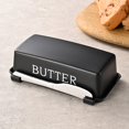 thumbnail image 2 of Classic Kitchen Accessories, Butter Dish with Lid for Countertop Butter Crock with Stainless Multipurpose Butter Butter Container Kitchen for Wife Mother, 2 of 6