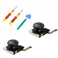 thumbnail image 1 of Capuchon de Remplacement 2 Pcs pour Manette à Bascule Analogique 3D Gauche/droite pour Interrupteur, 1 of 10