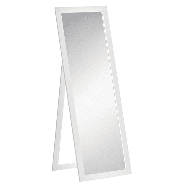 HOMCOM 58"x 20" Full Length Mirror, Floor Standing Mirror, Dressing Mirror