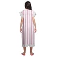 thumbnail image 4 of Moomaya Chemise de Nuit à Manches Courtes pour Femmes, en Coton Imprimé, 4 of 6