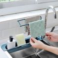 thumbnail image 3 of Soap Dishes Aqestyerly Household Faucet Clip Rack Kitchen Sink Rag Bath Holder Soap Storage Box, 3 of 3