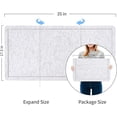 thumbnail image 4 of Large Bulletin Board Large Cork Board Alternative for Wall x es Felt Board Foldable Notice Board Pin Board Vision Board, 4 of 7