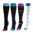 thumbnail image 3 of CAROOTU Chaussettes de Compression pour Femmes et Hommes Chaussettes de Circulation-Compression 20-30 mmHg pour la Course Infirmière de Sport, 3 of 6