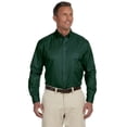 thumbnail image 1 of Harriton Chemise à Manches Longues en Sergé pour Hommes Easy blendTM avec Élimination des Taches, 1 of 5
