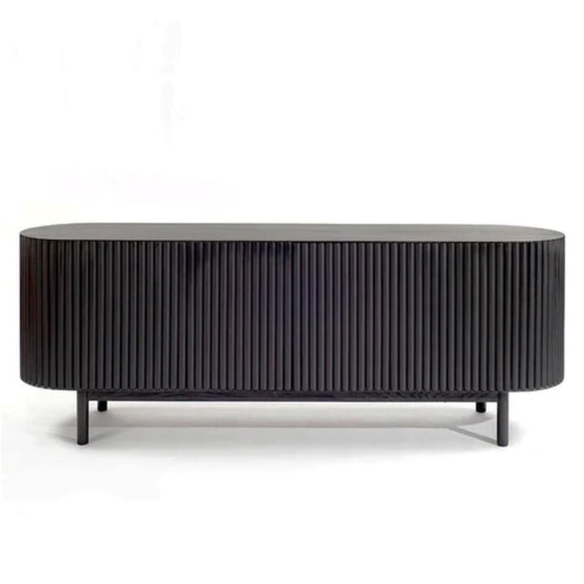 Buffet en bois noir Muhsin