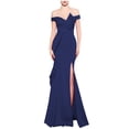 thumbnail image 2 of UPPADA Wedding Guest Dresses for Women One Shoulder Ruched Formal Evening Dress Wrap Ruffle Hem Dress Halter Bodycon Maxi Dress High Waist Party Prom Gown Cocktail Dress of Day Sales Today, 2 of 4