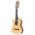 thumbnail image 1 of Ortega Guitars 6 String Family Series 1/4 Size Left-Handed Nylon Classical Guitar w/Bag, Spruce Top-Natural-Satin, (R121-1/4-L), 1 of 1