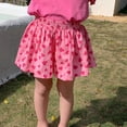 thumbnail image 2 of Jupe-short d'Été pour Tout-Petits, Enfants, Bébés Filles, Mode, Mignonne, Douce, à Imprimé Floral, 2 of 7