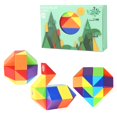 thumbnail image 1 of Variety Magic-Ruler Educational Toy Can Be Disassembled And Assembled With Segments Mini Variety Magic-Ruler, 1 of 3
