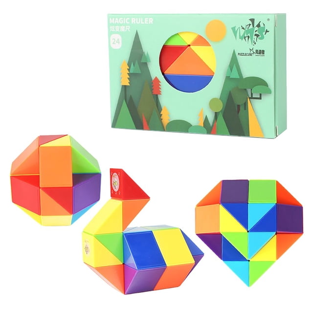 Variety Magic-Ruler Educational Toy Can Be Disassembled And Assembled With Segments Mini Variety Magic-Ruler