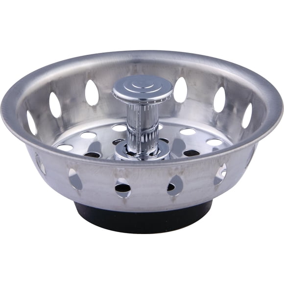 Peerless All Metal Deluxe Sink Strainer With Stopper