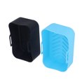 thumbnail image 3 of Lot de 2 accessoires de friteuse de cuisine en silicone anti-adhésif réutilisable panier de rechange pour Ninja DZ201 Foodi 8QT Bleu et noir, 3 of 14