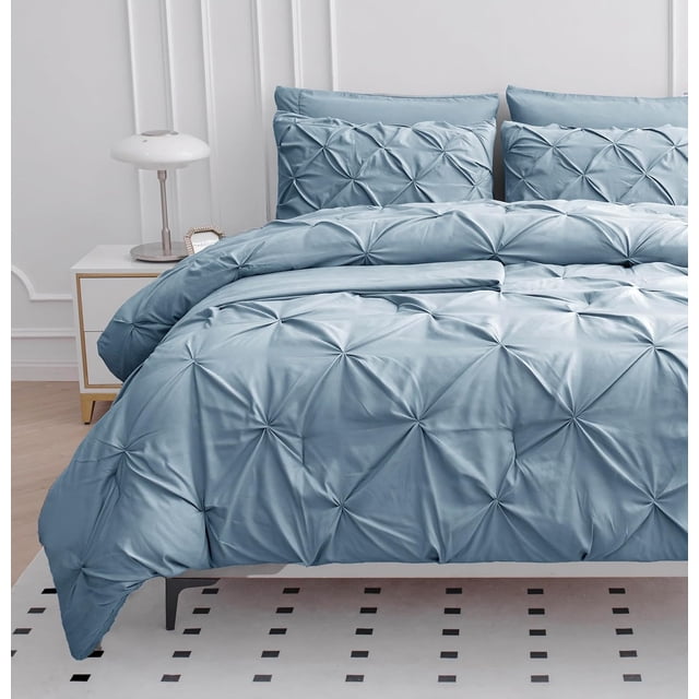 Queen Comforter Set - Pieces Bed in a Bag - Bedding Set with Comforters Sheets Pillowcases Shams Queen Size Bedding Set