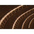 thumbnail image 1 of Ahgly Company Machine Washable Indoor Rectangle Transitional Saddle Brown Area Rugs, 2' x 4', 1 of 7