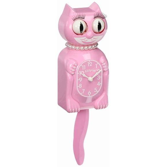 La Nouvelle Édition Originale Kitty Cat Klock (Clock) Miss Kitty Cat Édition Limitée - Rose