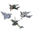 thumbnail image 4 of Jouet Avion à Rétrofriction pour Garçons 4 Pcs Modèle d'Avion Simulé en Alliage Cadeau d'Anniversaire Décoration, 4 of 7