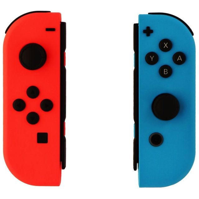 Nintendo Switch Joy-Cons (G/d) - Gauche Néon Rouge / Droite Néon Bleu Contrôleurs (Utilisé)