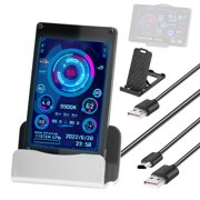 3,5 pouces IPS LCD moniteur d'ordinateur CPU GPU sous-écran de surveillance prend en charge le système Linux Raspberry Pi Wins