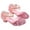 Pink, variant on Girls Low Heeled Dress Shoes Rhinestone Bows Low Heel Princess Flower Wedding Party For Toddler Little Kid Girls Sandals Gold 35/8.5 Y—9 Y