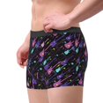 thumbnail image 2 of Sikiie Boxeurs pour Hommes Imprimé Guitare Colorée, Taille Élastique Boxeurs Leggings-TG, 2 of 5